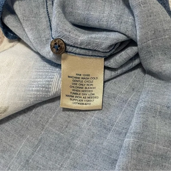 Blue  Palm Print‎ Men's Casual Shirt Size XL
Resort , Caribbean or Tropical Wear - Picture 3 of 9